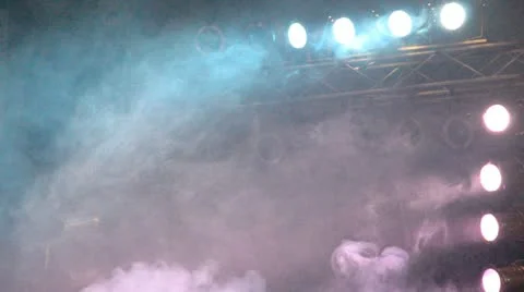 Light and smoke Stock Footage 10824081