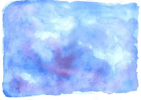 Light and soft watercolor pattern Stock Illustration