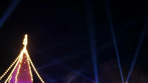 Light and sound with firework. Stock Footage 149466824