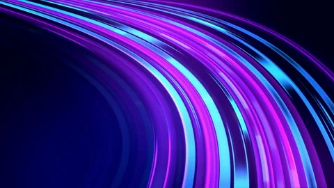 Light and stripes moving fast over dark background Stock Footage 162563970