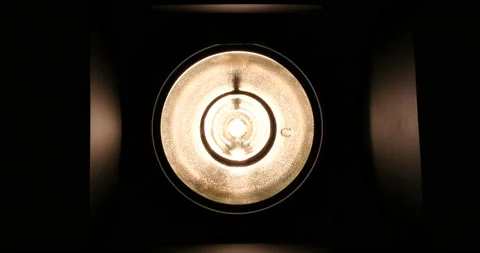 Light on and off studio light Stock Footage 162617395