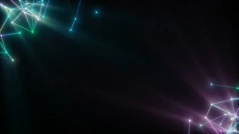 Light animation on a dark background. Stock Footage 124020178