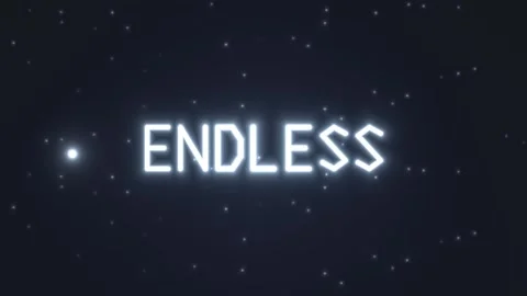 Light animation with glowing text on dark background Stock Footage 339306031