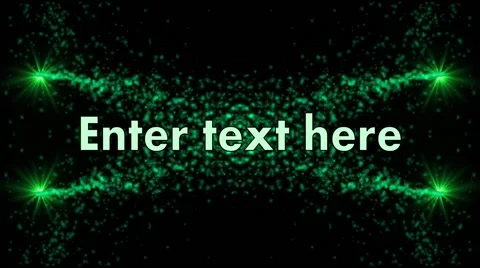 Light Announcement Green Stockmateriaal After Effects