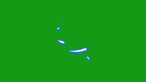Light arcs motion graphics with green screen background Stock Footage 135554508