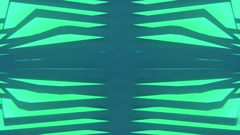 Light background with green and blue colors. 3d rendering loop animation 4K Stock Footage 257421000