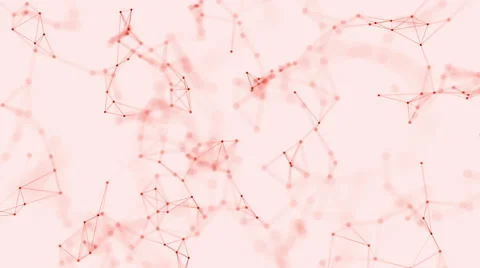 Light background with red lines and dots Stock Footage 66864696