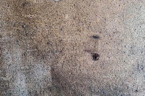 Light background with small drops of black paint and damaged surface. Abstrac Stock Photos