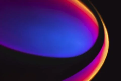Light background with sunset projector lamp Ilustração Stock