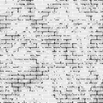 Light background texture old brickwork, peeling paint - Vector Stock Illustration