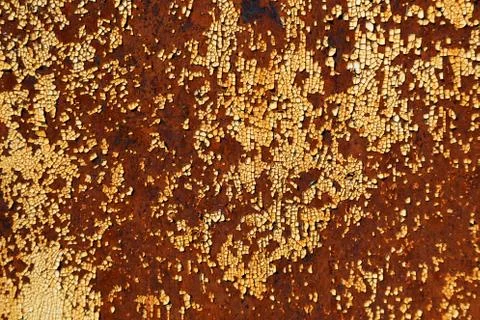 Light background texture of old rusty iron Stock Photos