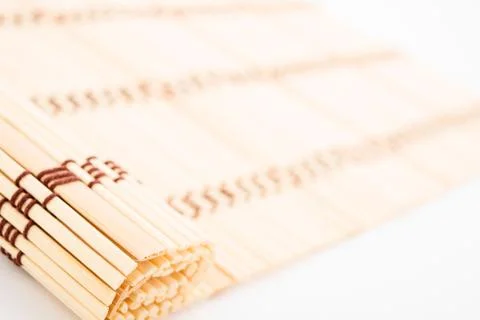 Light bamboo carpet Stock Photos