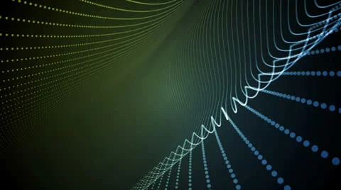 Light Bands Blue Yellow Stock Footage 25978947