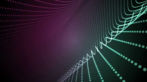 Light Bands Pink Green Stock Footage 25978245