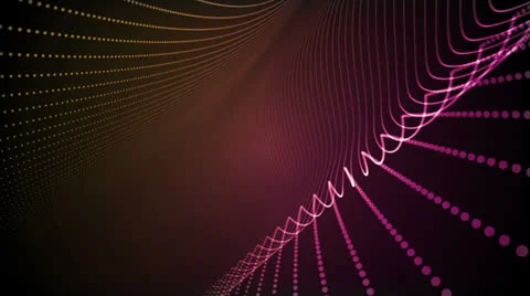 Light Bands Pink Yellow Stock Footage 25978023