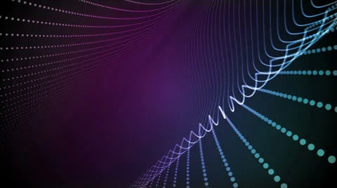 Light Bands Purple Blue Stock Footage 25977959