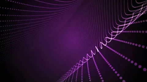 Light Bands Purple Stock Footage 21226053