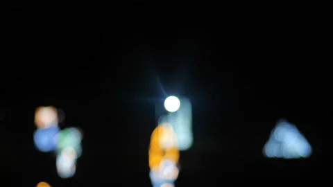 Light beacon. Light glare. Stock Footage 252836822