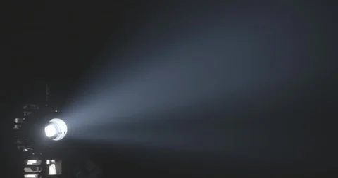 Light Beam Changes as Film Project Runs Stock Footage 91054932