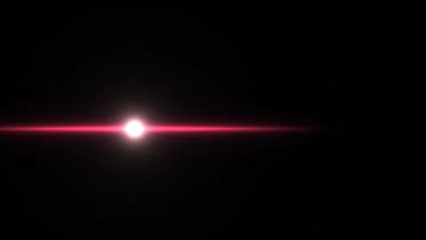 Light beam creating a bright focus in a dark background 库存影片 338232664