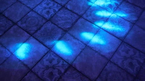 A light beam directed at the stage . Stock Footage 248162144