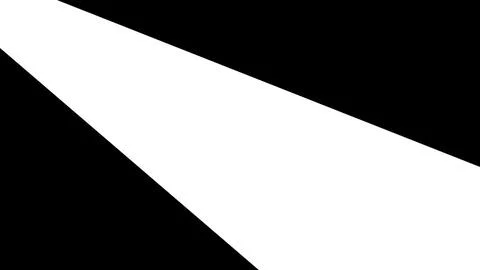 Light beam expanding and contracting, black and white animation. Motion 库存插图