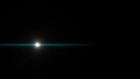 Light beam moves across a dark background Stock Footage 338226633