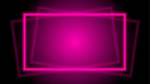 Light beam pink elegant horizontal square frame for background, disco light s Stock Illustration