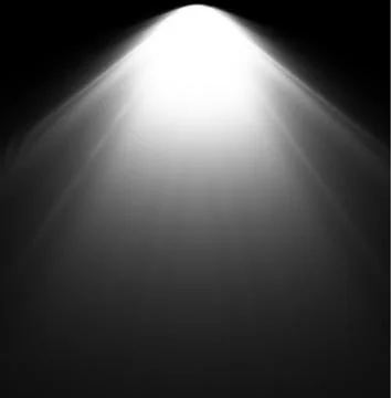 Light Beam From Projector. Vector illustration Stock Illustration