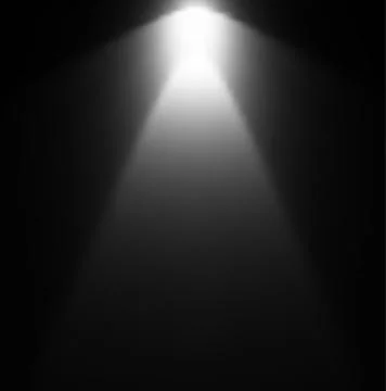 Light Beam From Projector. Vector illustration Stock Illustration