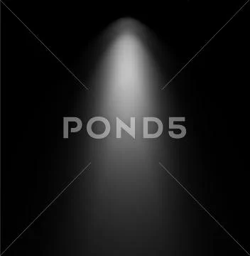 Light Beam From Projector. Vector illustration Stock Illustration
