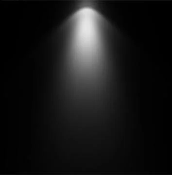 Light Beam From Projector. Vector illustration Illustrazione stock