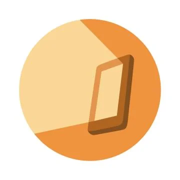 Light beam from screen Stock Illustration