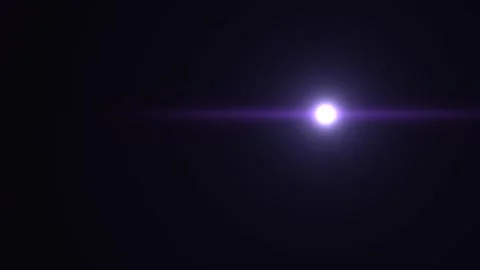 Light beam shines through dark space Stock Footage 338282465