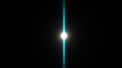 Light beam shining from a dark space in a simple background Stock Footage 338172180