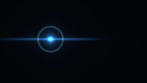 Light beam shining in dark space with glow effect Stock Footage 339062472