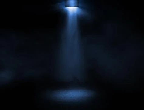 Light beam at the stage Stock Photos