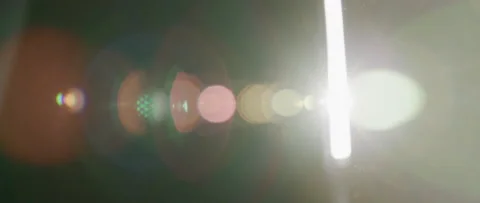 Light beam trough curtain Stock Footage 209212552