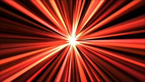 Light Beam Tunnel Animation - Loop Red Video stock 82941809