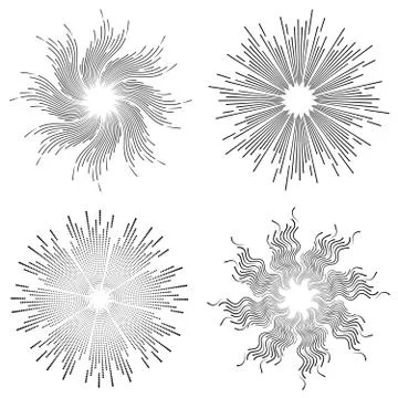 Light beam vector Stock Illustration