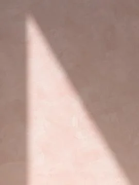 Light beam on the wall Foto stock