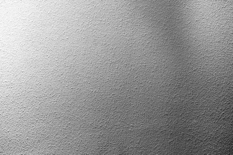 Light Beam on White Plaster Wall Texture Background. Stock Photos