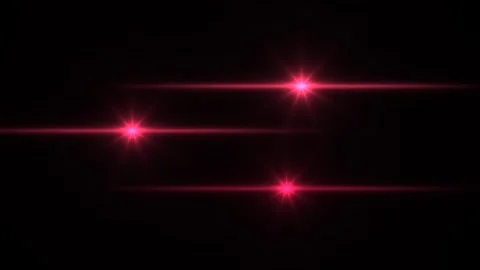 Light beams create patterns on dark background in abstract Stock Footage 338227413