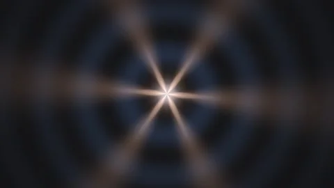 Light beams create patterns in dark space for visual Stock Footage 339007638