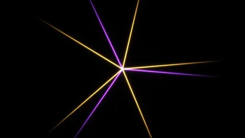 Light beams create patterns on a dark background Stock Footage 339298485