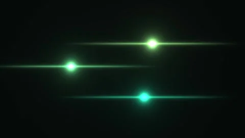 Light beams move across a dark background in a digital Stock Footage 338292374
