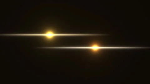 Light beams move through dark space Stock Footage 338337136