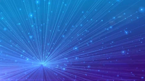 Light beams of neon light pulsing Stock Footage 122942825