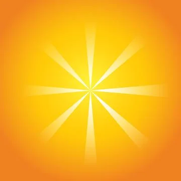 Light beem transparency on orange background, sun shine, sunlight graphic, .. 스톡 일러스트