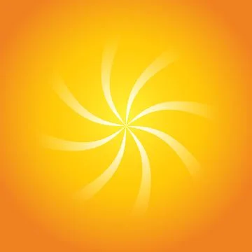 Light beem transparency on orange background, sun shine, sunlight graphic, .. Stock Illustration